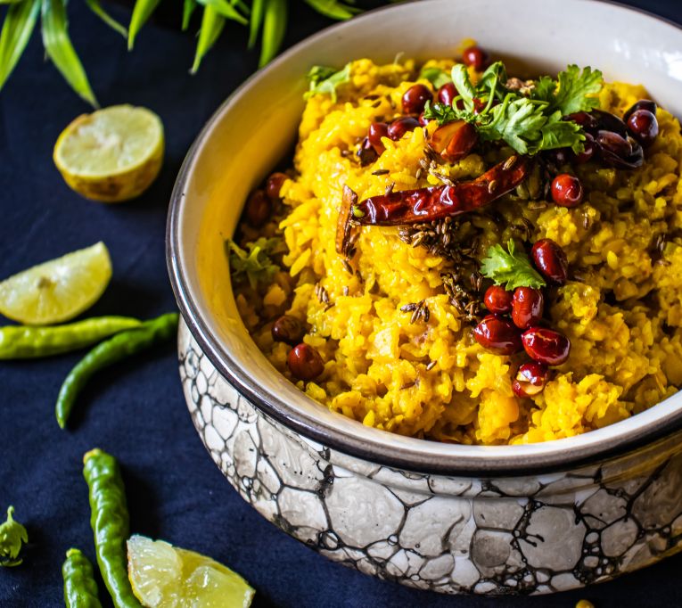 Comforting Masala Dal Khichdi