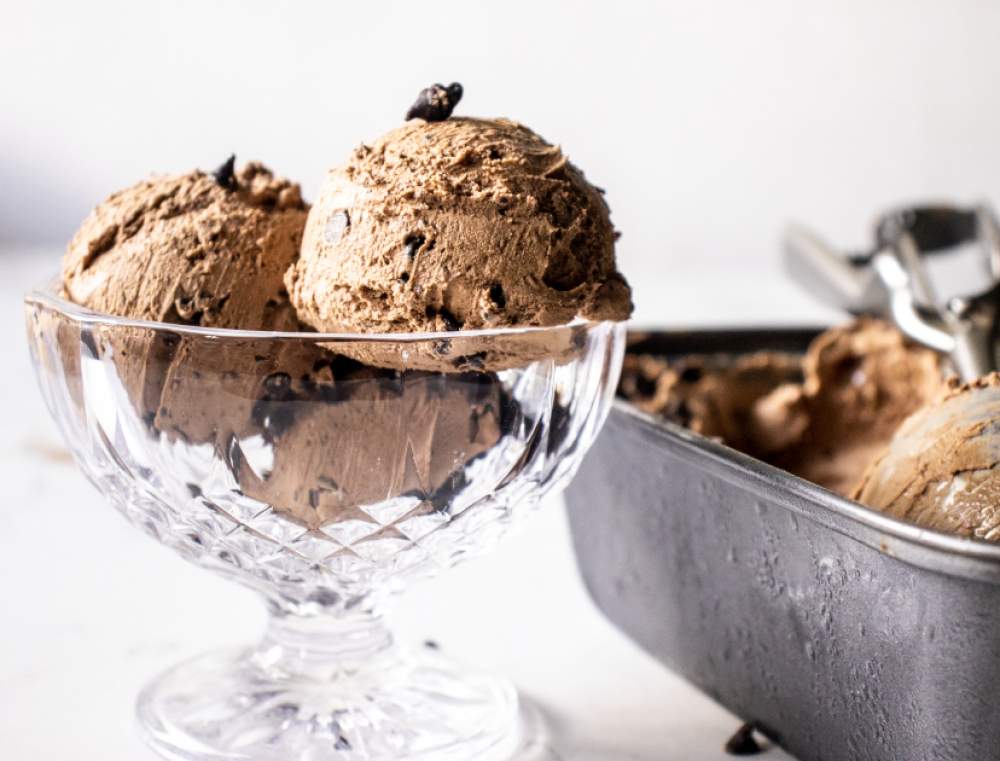 Belgian Chocolate Ice Cream at Home 