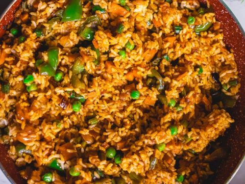 Schezwan Fried Rice Recipe